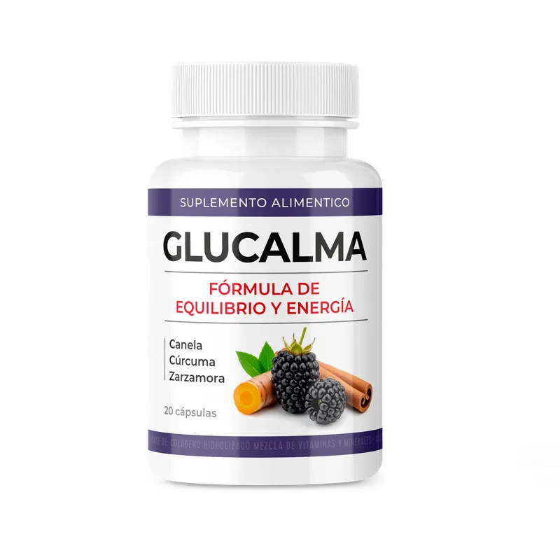 Glucalma cápsulas para el equilibrio glucémico, México
