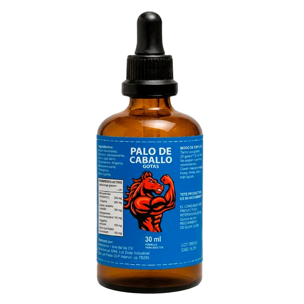 Palo de Caballo gotas potencia masculina México