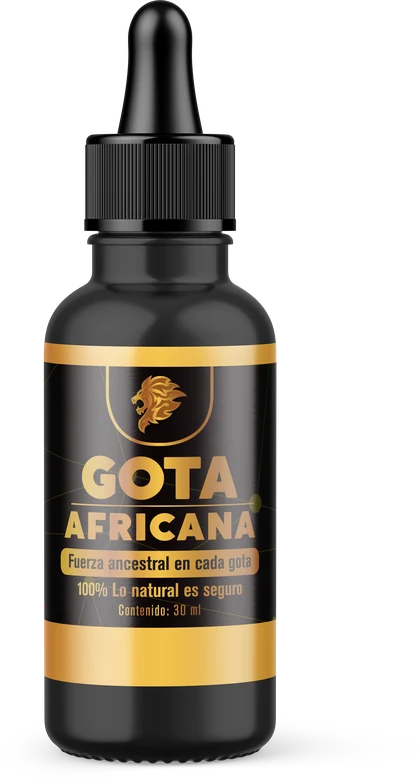 Frasco de Gota Africana de 30 ml junto a su precio en Colombia